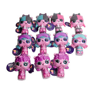 Pop Pop Hair Surprise 3-in-1 Pop Pets Series 1 Lot of 11 Brushable Hair Toys